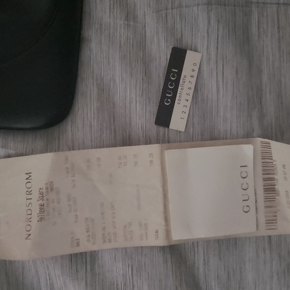 Gucci black leather purse - Picture 12 of 14